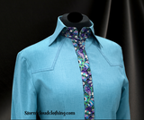 Aqua SUNSATION with Wild Purple Paisley