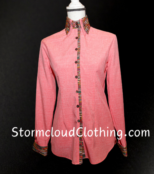 SUNSATION Coral with Stripe Double Collar