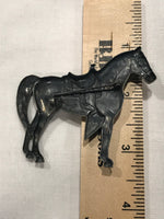 Vintage Sterling Saddle Horse Pin